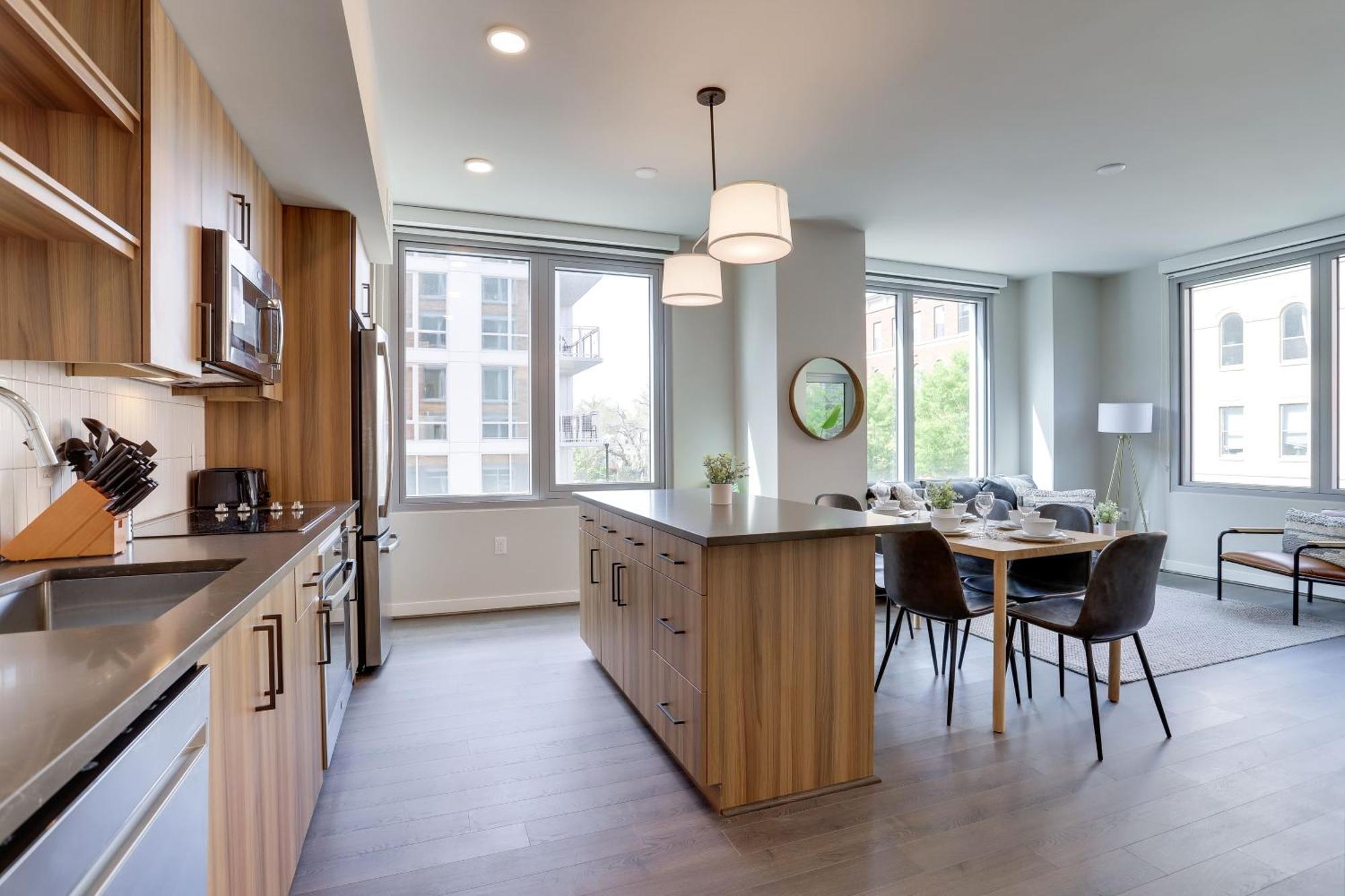 Stylish Condo At Clarendon With Rooftop Views Arlington Exterior photo